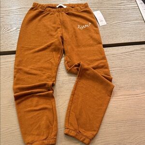 NWT Spiritual Gangster Brown Love Joggers- XS